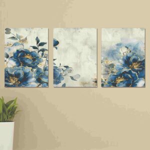 Set of 3 wall Art Phototiles for wall decoration/ wooden wall phototiles
