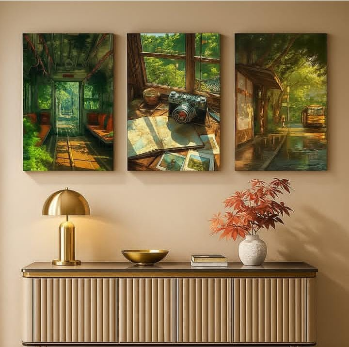 set of 3 wall art phototiles for wall decoration/ wooden phototiles set of 3 wall art phototiles for wall decoration/ wooden phototiles