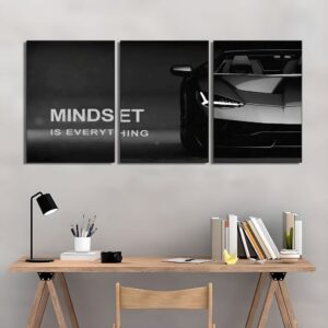 set of 3 car phototiles for wall decoration/ wooden phototiles