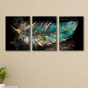 set of 3 wall art phototiles for wall decoration/ wooden wall phototiles